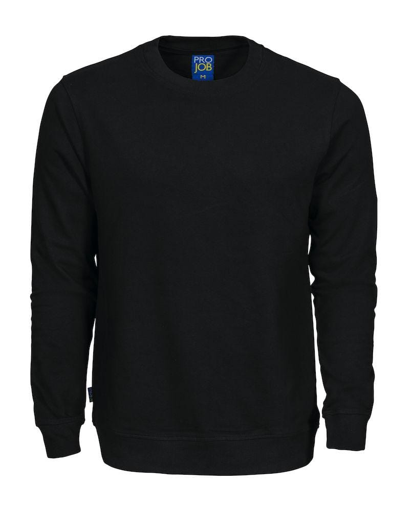 Projob Herren Langarm Pullover Sweatshirt mit Rundhals - wirbe-welt.shop