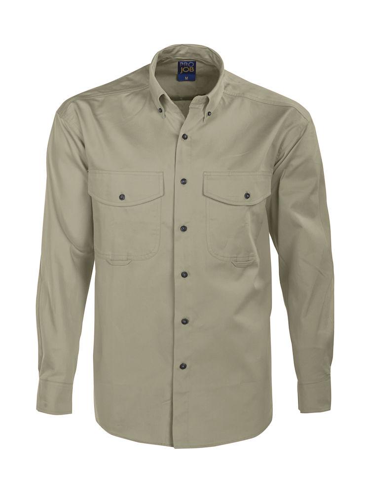 Projob Herren Hemd mit Button down-Kragen - wirbe-welt.shop