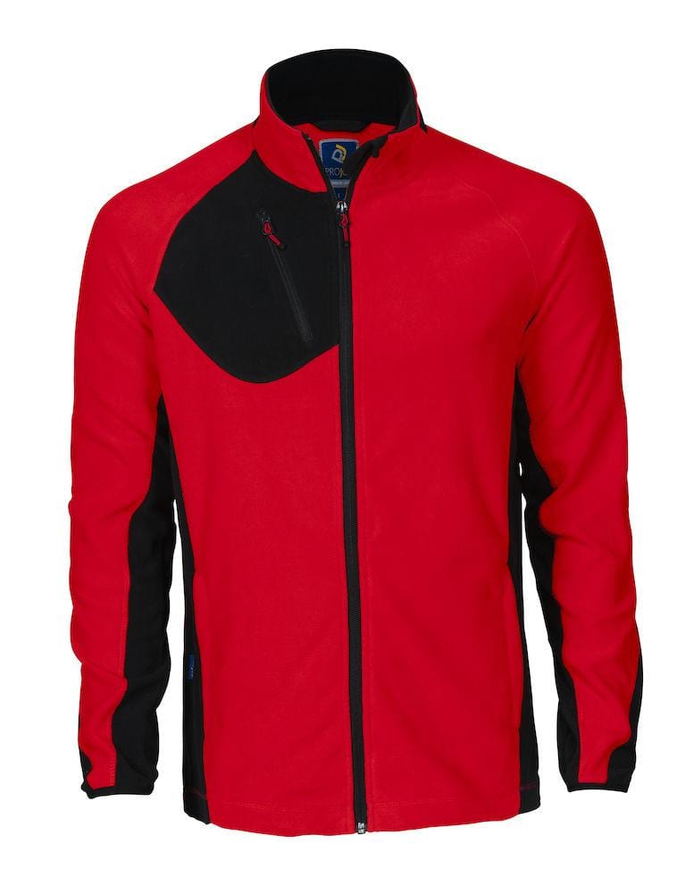 Projob Herren Microfleece Jacke mit Raglanärmeln - wirbe-welt.shop