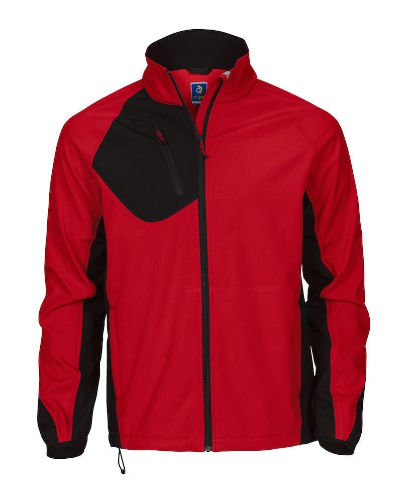 Projob Herren Softshell Jacke mit Brusttasche rechts - wirbe-welt.shop