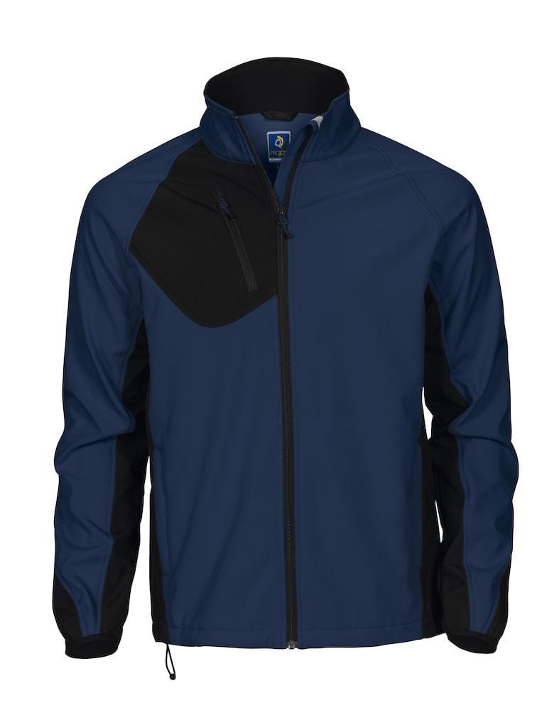 Projob Herren Softshell Jacke mit Brusttasche rechts - wirbe-welt.shop