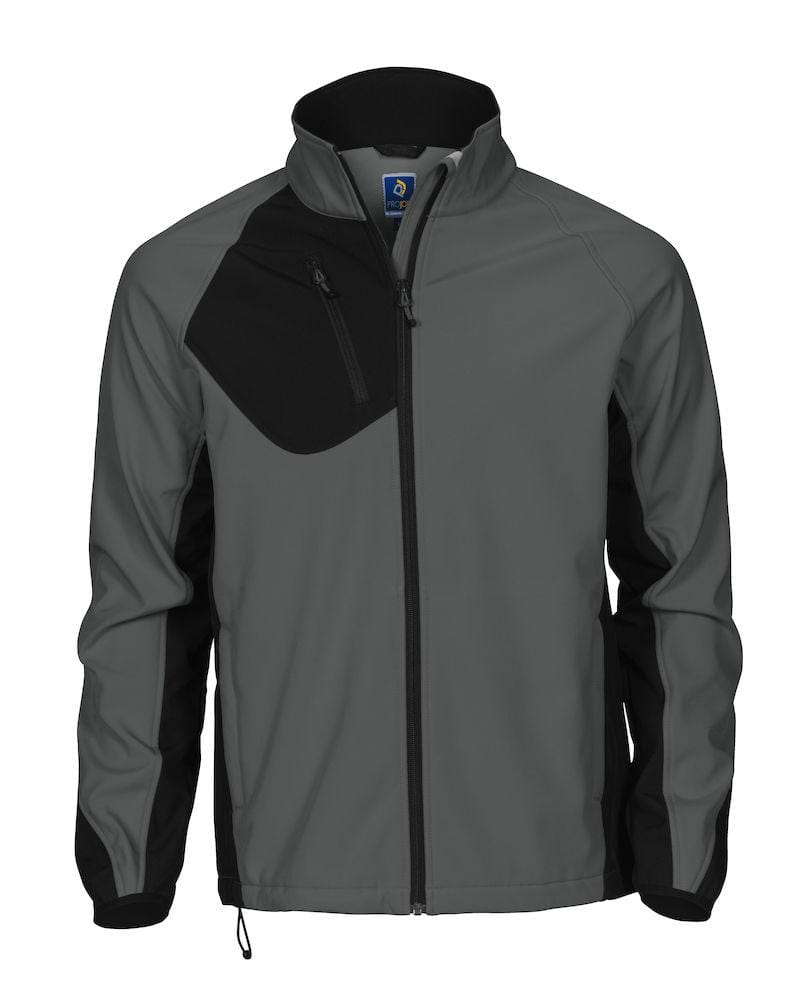 Projob Herren Softshell Jacke mit Brusttasche rechts - wirbe-welt.shop