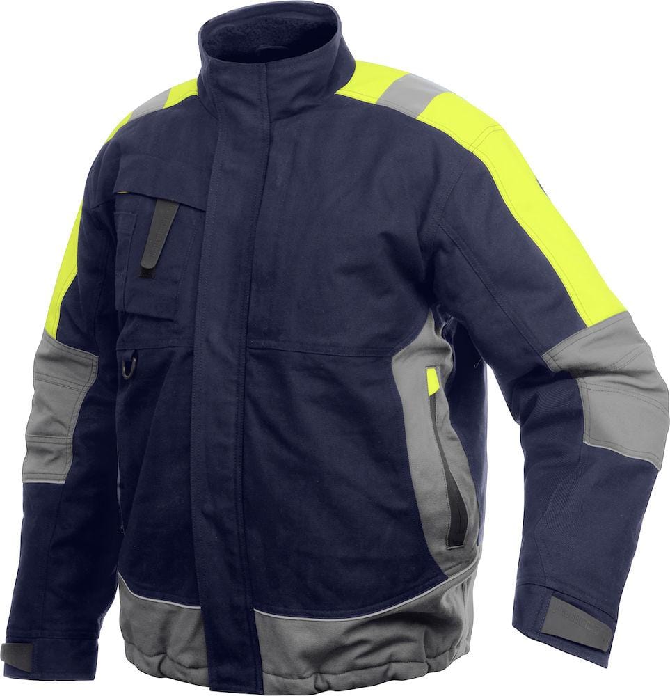 Projob Herren Arbeitsjacke gefüttert mit Kontrastelementen - wirbe-welt.shop