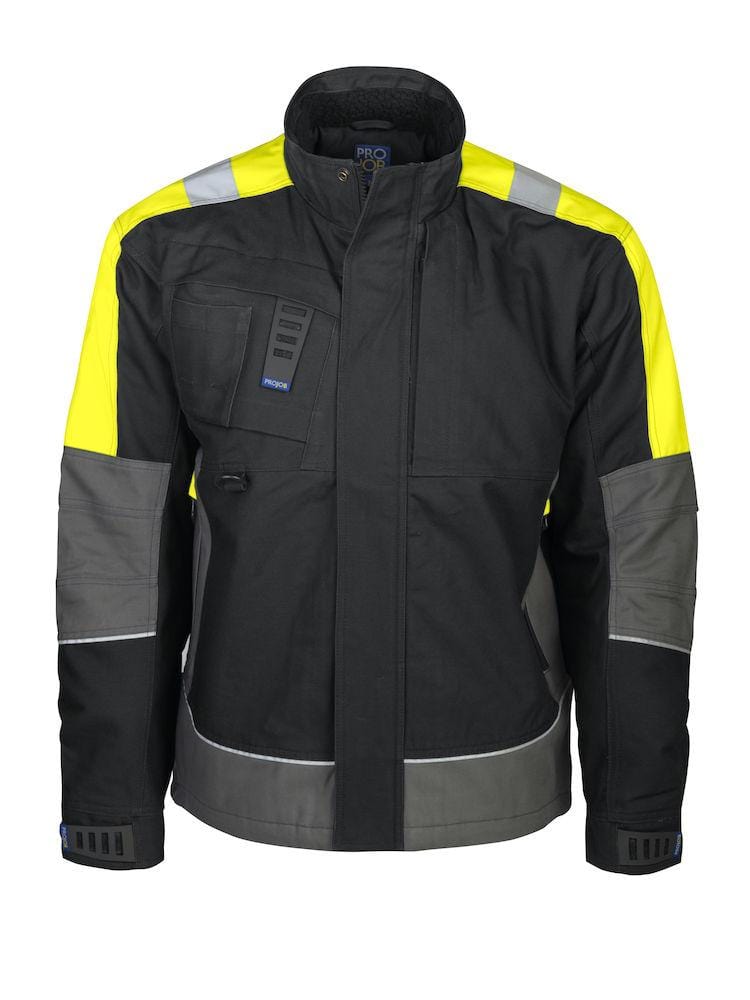 Projob Herren Arbeitsjacke gefüttert mit Kontrastelementen - wirbe-welt.shop