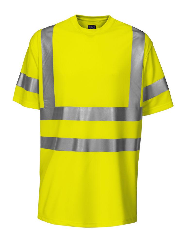Projob Herren Warnschutz T-SHIRT mit ISO Zertifizierung - wirbe-welt.shop