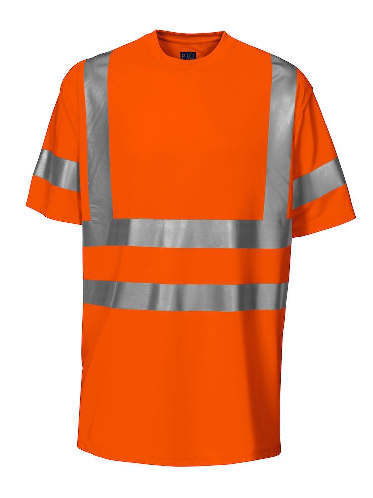 Projob Herren Warnschutz T-SHIRT mit ISO Zertifizierung - wirbe-welt.shop