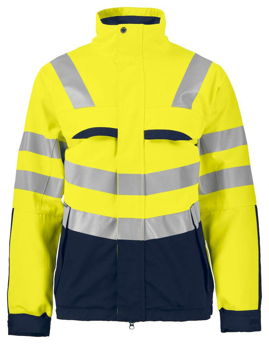 Projob Herren Warnschutz-Jacke mit ISO 20471 KLASSE 3/2 Zertifizierung - wirbe-welt.shop