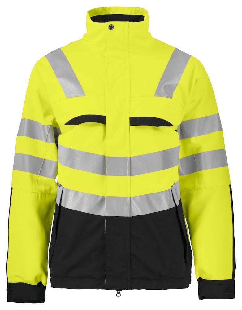 Projob Herren Warnschutz-Jacke mit ISO 20471 KLASSE 3/2 Zertifizierung - wirbe-welt.shop