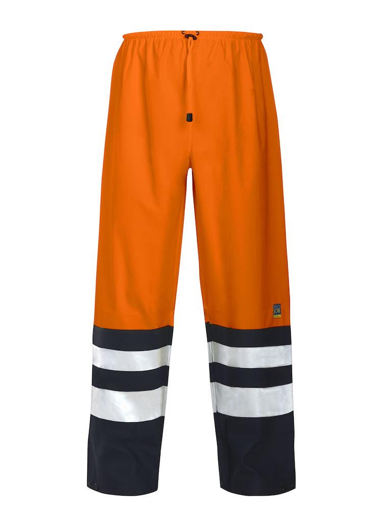 Projob Herren Regenhose in Warnschutzfarbe, EN ISO 20471 Klasse 2 - wirbe-welt.shop