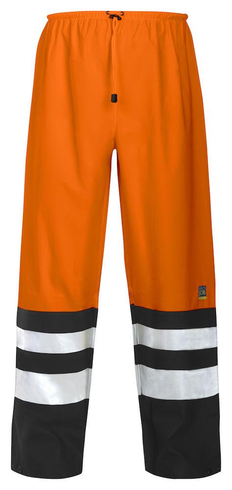 Projob Herren Regenhose in Warnschutzfarbe, EN ISO 20471 Klasse 2 - wirbe-welt.shop