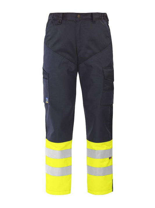 Projob Herren Arbeitshose mit Cordura Verstärkungen EN ISO 20471 Klasse 1 - wirbe-welt.shop