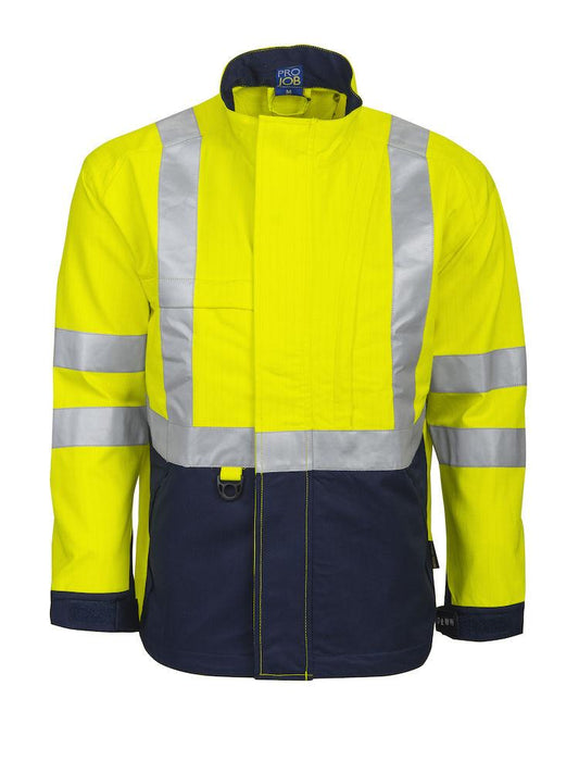 Projob Herren Warnschutz Jacke, Flammenhemmend - wirbe-welt.shop