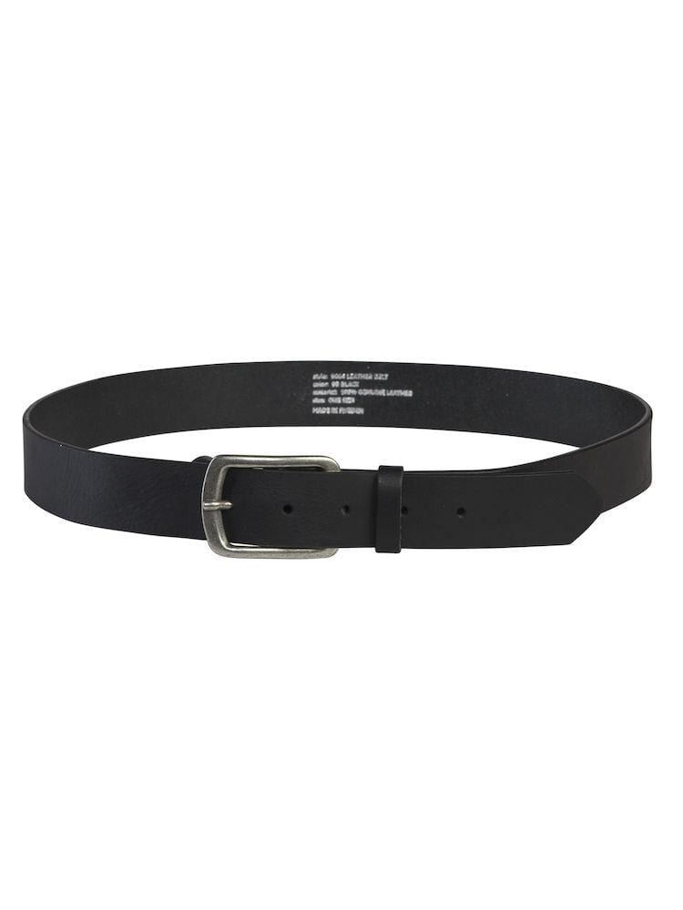 Projob Unisex Ledergürtel Schwarz - wirbe-welt.shop