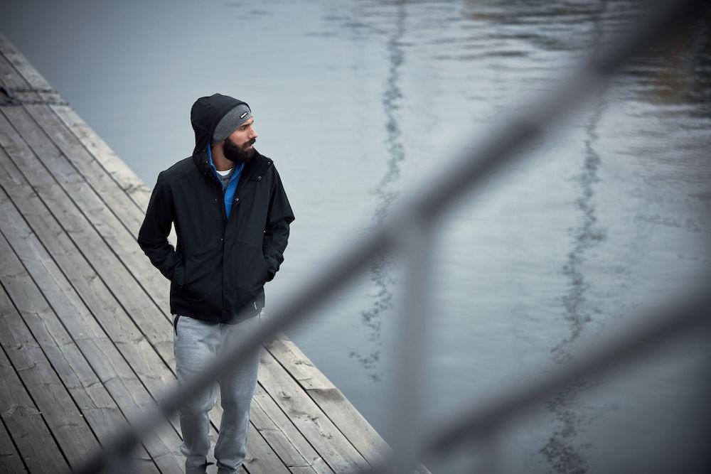 Moderne Jacke für Herren aus Wind- und Wasserdichtem Material - Craft - wirbe-welt.shop