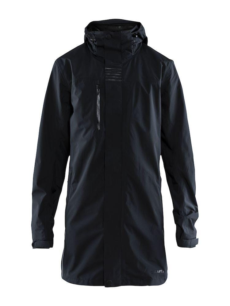 Regenmantel mit wasserdichten Reissverschlüssen - Herren - Craft urban Rain Coat - wirbe-welt.shop