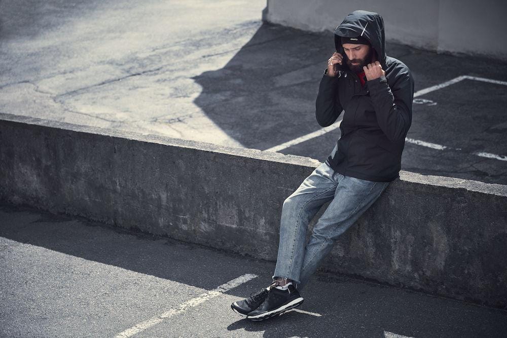 Wattierte Jacke mit hohem Kragen - Craft Mountain Padded Jacket - wirbe-welt.shop