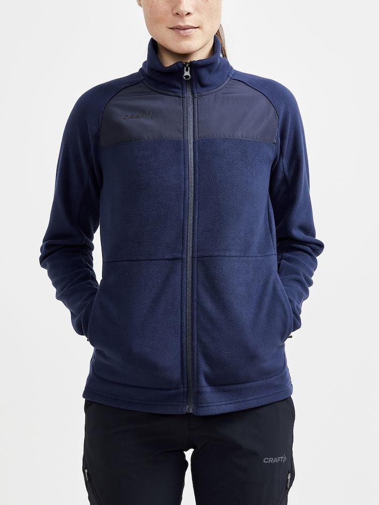 Sportliche Outdoor Fleece Jacke für Damen - Craft Explore Fleece Mid - wirbe-welt.shop
