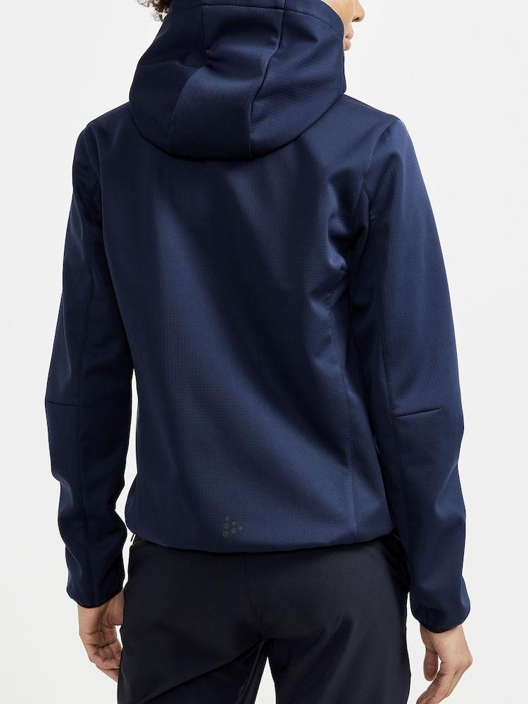 Winddichte Softshelljacke mit Kapuze für Damen - Craft Explore Softshell - wirbe-welt.shop