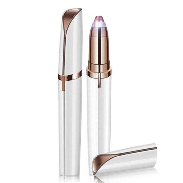 1pc Elektrische Augenbrauen Trimmer Schmerzlos Augenbraue Epilierer Mini Eye Brow Shaper Rasierer Rasiermesser Tragbaren Gesichts Haar Remover für frauen - wirbe-welt.shop