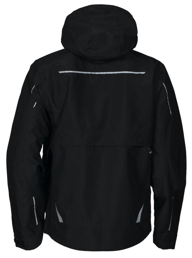 Herren wind- und wasserdichte und atmungsaktive Hardshell Jacke M Schwarz - wirbe-welt.shop