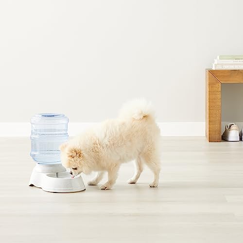 Amazon Basics Futter- und Wasserspender für Haustiere, Tränke, Größe S