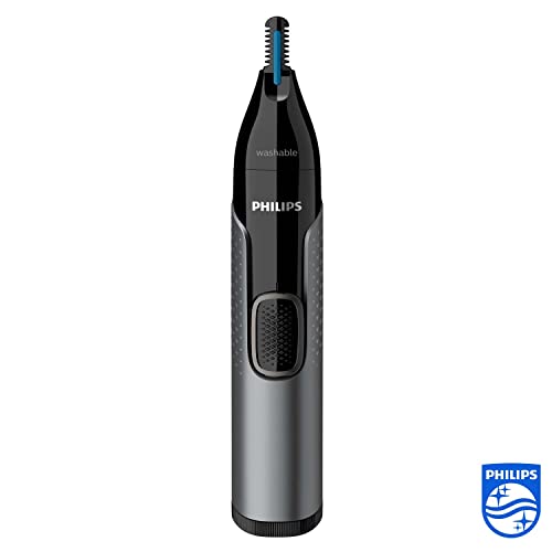 Philips Nose trimmer Series 3000 Nasenhaar-, Ohrenhaar- und Augenbrauentrimmer mit PrecisionTrim-Technologie (Modell NT3650/16)