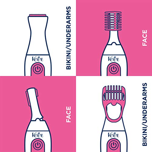 Veet Präzisions-Trimmer Beauty Styler, für Damen, für empfindliche Haut