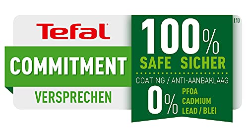 Tefal C69506 Hard Titanium Plus Pfanne | 28 cm | antihaftbeschichtet | Aluminium | schwarz
