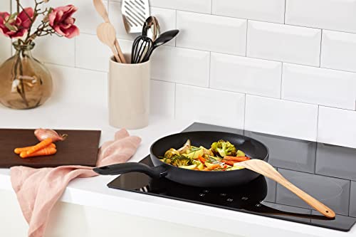 Tefal C69506 Hard Titanium Plus Pfanne | 28 cm | antihaftbeschichtet | Aluminium | schwarz