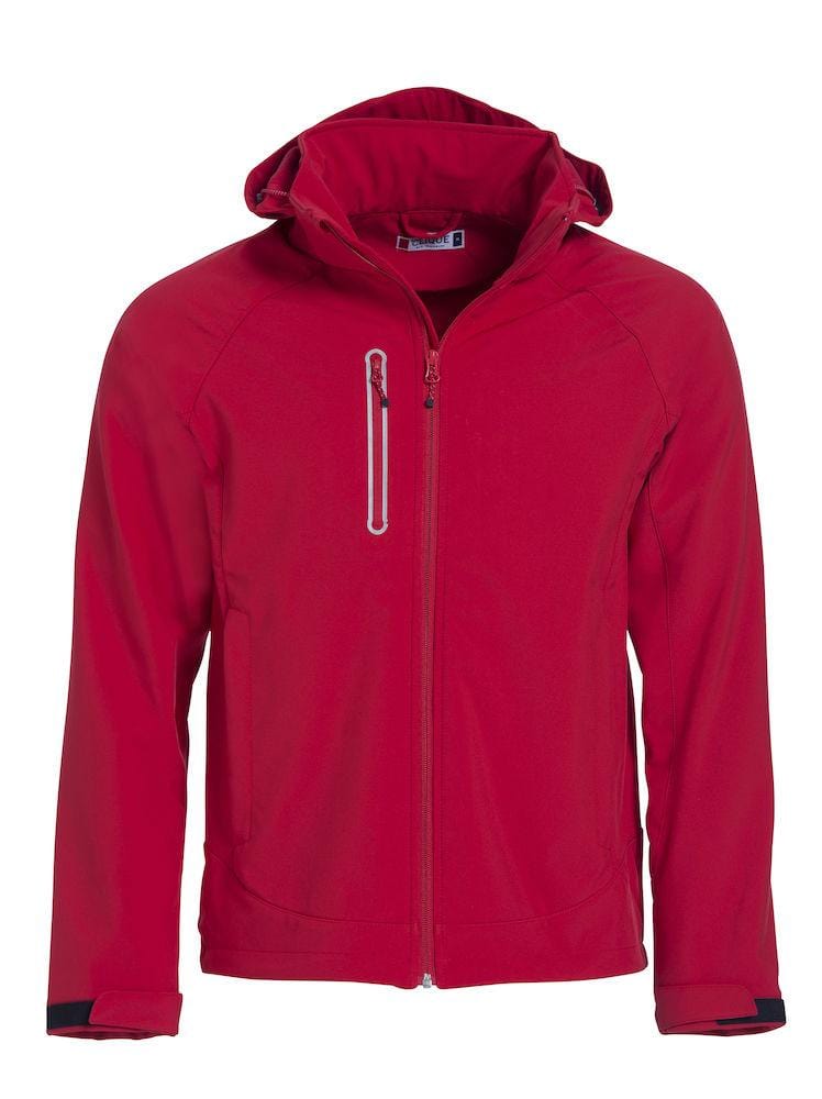 Clique Herren Softshell Jacke für den Outdoor Bereich mit Kapuze, "Milford Jacket" - wirbe-welt.shop