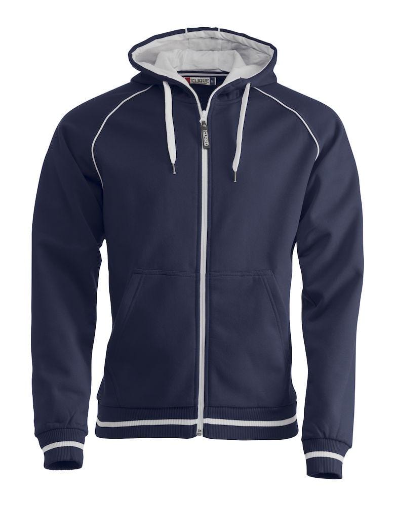 Clique Sportliche Herren Sweatjacke mit Kapuze 'Gerry' - wirbe-welt.shop