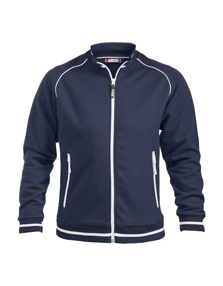 Clique Sportliche Unisex Sweatjacke mit Stehkragen 'Craig' - wirbe-welt.shop