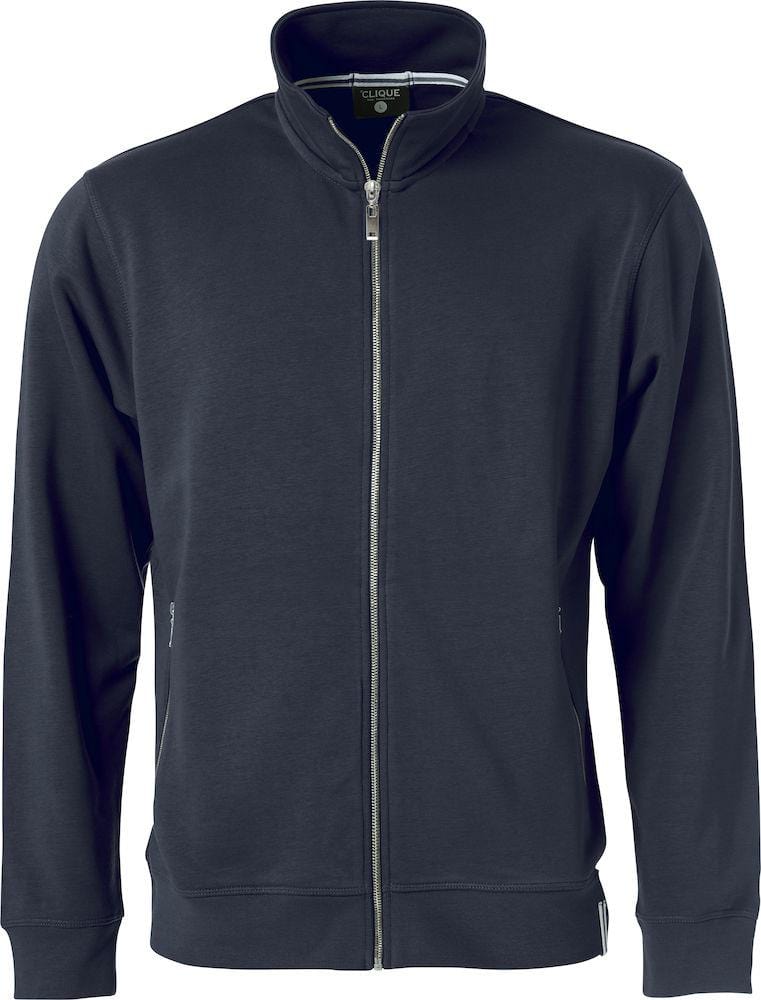 Clique Herren French Terry Sweatjacke mit Stehkragen 'Classic FT Jacket' - wirbe-welt.shop