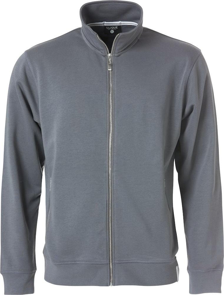 Clique Herren French Terry Sweatjacke mit Stehkragen 'Classic FT Jacket' - wirbe-welt.shop
