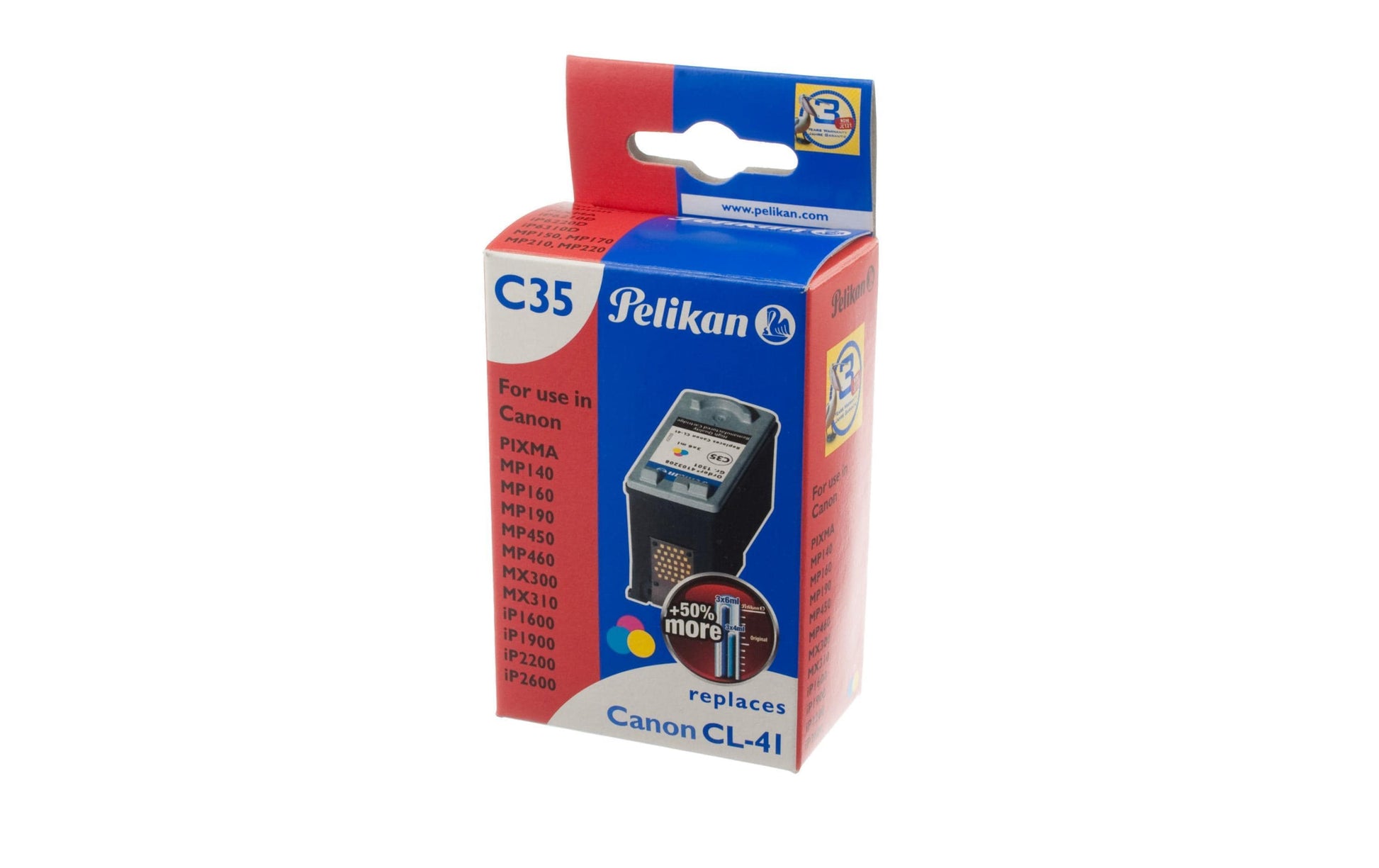 Pelikan Tinte Canon CL-41 Color - wirbe-welt.shop