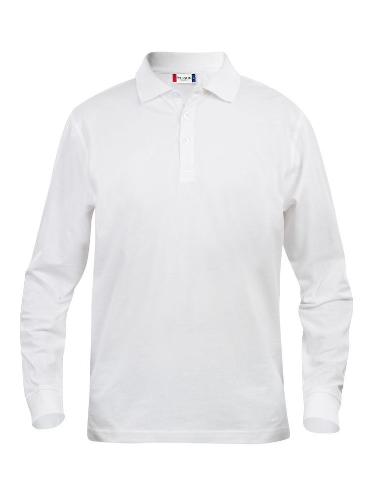 Clique Herren Langarm Poloshirt 'Classic Lincoln L/S' - wirbe-welt.shop