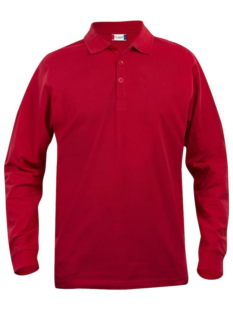 Clique Herren Langarm Poloshirt 'Classic Lincoln L/S' - wirbe-welt.shop