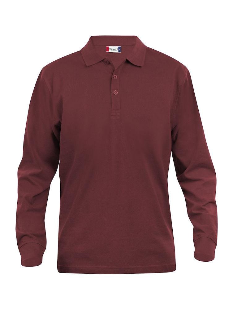 Clique Herren Langarm Poloshirt 'Classic Lincoln L/S' - wirbe-welt.shop