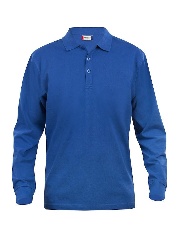 Clique Herren Langarm Poloshirt 'Classic Lincoln L/S' - wirbe-welt.shop