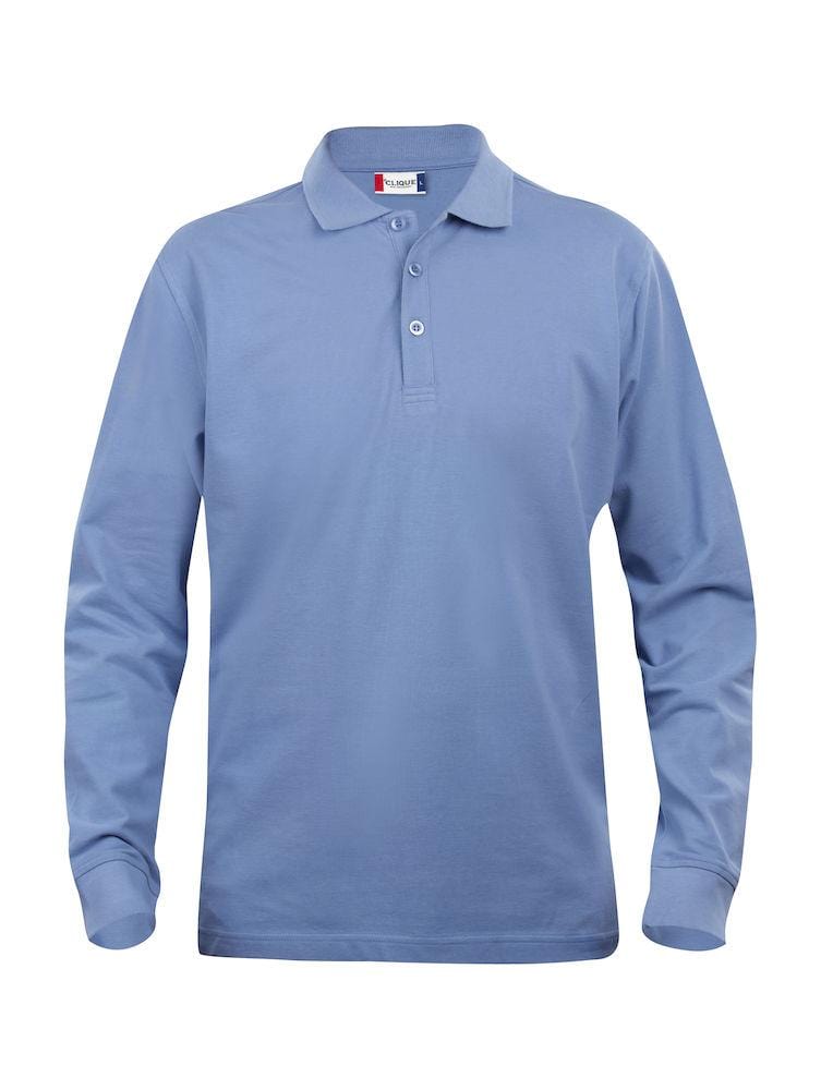 Clique Herren Langarm Poloshirt 'Classic Lincoln L/S' - wirbe-welt.shop