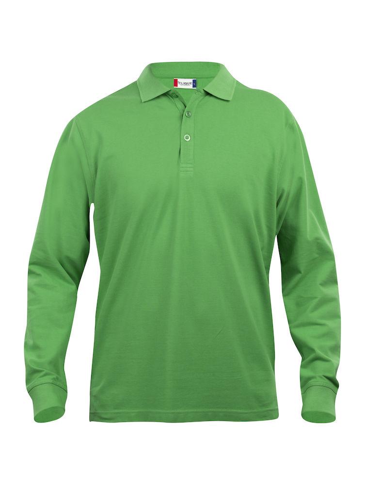 Clique Herren Langarm Poloshirt 'Classic Lincoln L/S' - wirbe-welt.shop