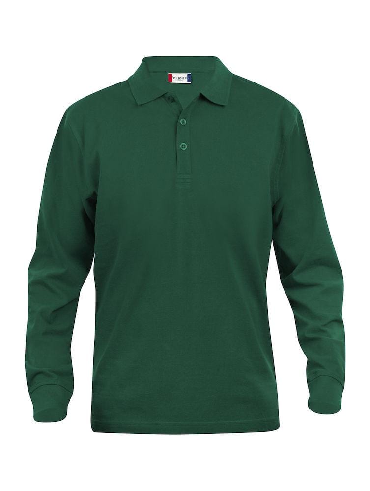 Clique Herren Langarm Poloshirt 'Classic Lincoln L/S' - wirbe-welt.shop