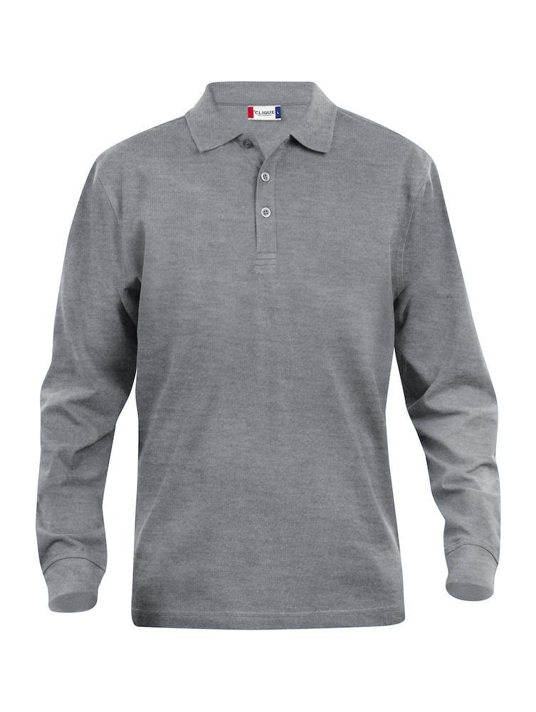 Clique Herren Langarm Poloshirt 'Classic Lincoln L/S' - wirbe-welt.shop