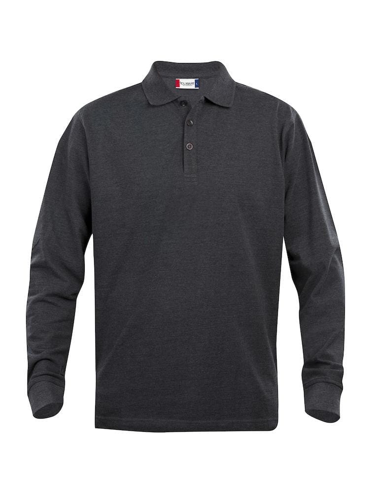 Clique Herren Langarm Poloshirt 'Classic Lincoln L/S' - wirbe-welt.shop