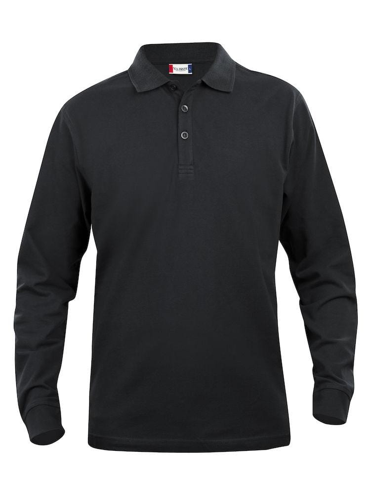 Clique Herren Langarm Poloshirt 'Classic Lincoln L/S' - wirbe-welt.shop