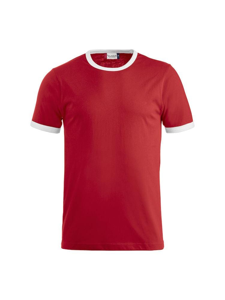 Clique Herren T-Shirt mit Details in Kontrastfarbe 'Nome' - wirbe-welt.shop