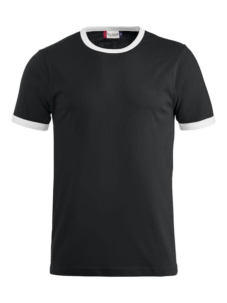 Clique Herren T-Shirt mit Details in Kontrastfarbe 'Nome' - wirbe-welt.shop