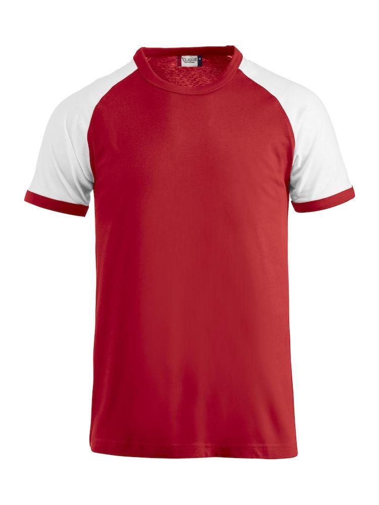 CLIQUE  Unisex T-Shirt Raglanärmel in Kontrastfarbe - wirbe-welt.shop