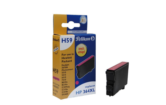 Pelikan Tinte HP Nr. 364XL (CB324EE) Magenta - wirbe-welt.shop