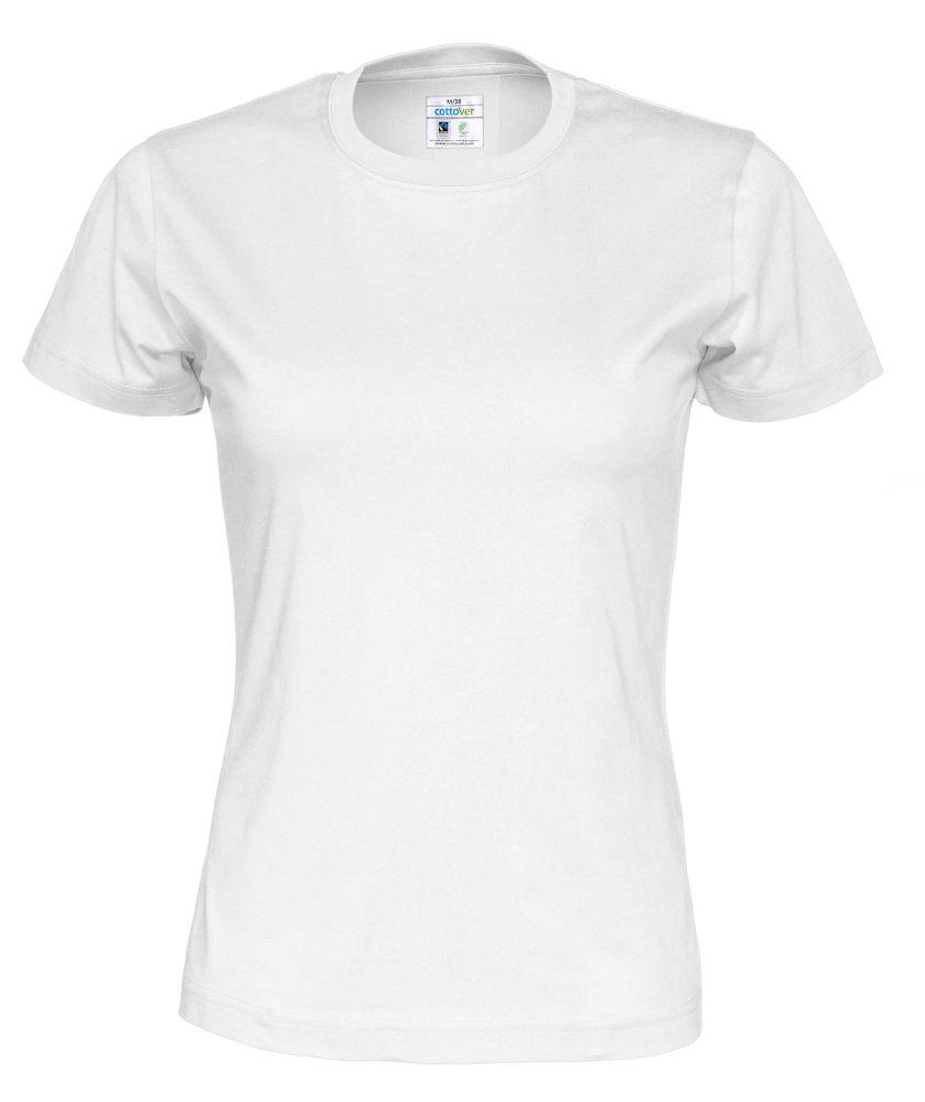 Cottover Damen T-Shirt mit Rundhals in trendigen Farben - wirbe-welt.shop